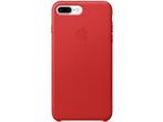 Apple - Leren hoesje - iPhone 7/8 Plus - Red, Telecommunicatie, Mobiele telefoons | Apple iPhone, Verzenden, Nieuw