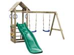 Houten Speeltoestel Maria met groene glijbaan, Ophalen of Verzenden, Nieuw