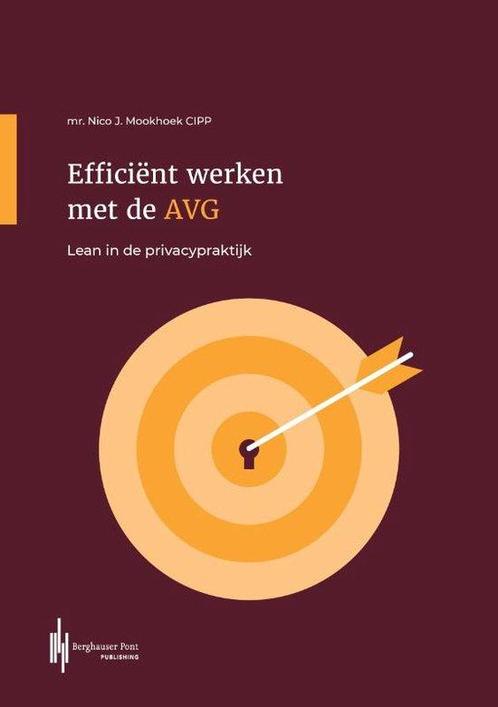 9789083350479 Efficient werken met de AVG, Boeken, Studieboeken en Cursussen, Nieuw, Verzenden