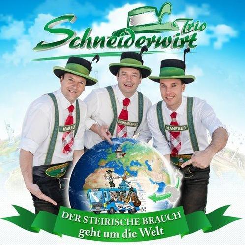 - Schneiderwirt Trio - Der Steirische Brauch geht um die, Cd's en Dvd's, Cd's | Wereldmuziek, Ophalen of Verzenden