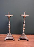 Taperstick (kleine blaker met een dunne pijp) (2) - Verguld, Antiek en Kunst, Kunst | Niet-Westerse kunst