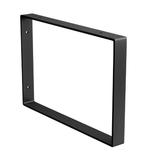 Plankdrager 211x311x30 mm zwart staal, Verzenden, Nieuw