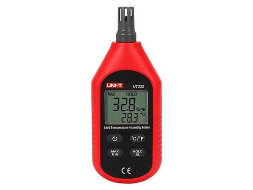 Thermometer Luchtvochtigheid Digitaal Mobiel - UT333 Rood, Doe-het-zelf en Verbouw, Overige Doe-het-zelf en Verbouw, Nieuw, Ophalen of Verzenden