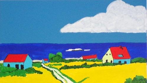 Yves Decaudan - Douceur dété, Antiek en Kunst, Kunst | Schilderijen | Modern