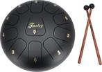 Tongue Drum C-majeur zwart, 10 inch Fazley TD10, Verzenden, Nieuw