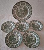 English Ironstone Tableware - Bord (6) - IJzerzandsteen