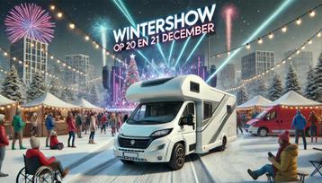 WINTERSHOW CAMPERGALLERY APELDOORN 20-21 DECEMBER beschikbaar voor biedingen