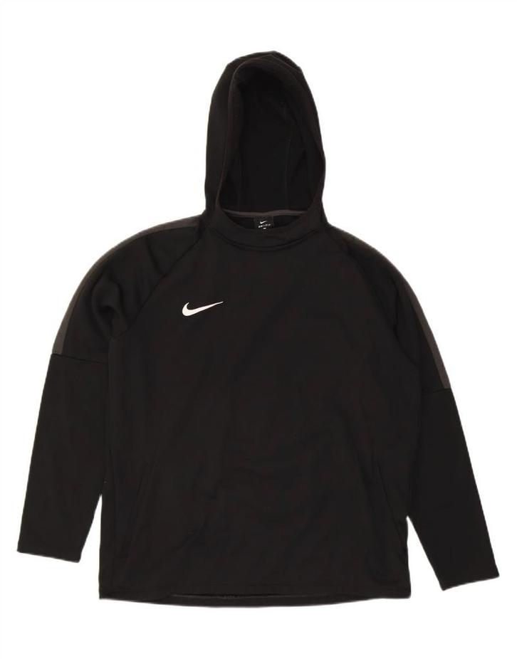 NIKE Mens Dri Fit Hoodie Jumper Large Black Polyester, Kleding | Heren, Truien en Vesten, Verzenden