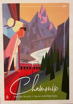 Monsieur Z - Affiche de Tourisme Le Train de Montenvers -