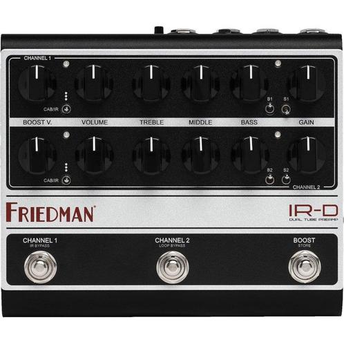 (B-Stock) Friedman IR-D Dual Tube Preamp & DI gitaar voorver, Muziek en Instrumenten, Versterkers | Bas en Gitaar, Verzenden