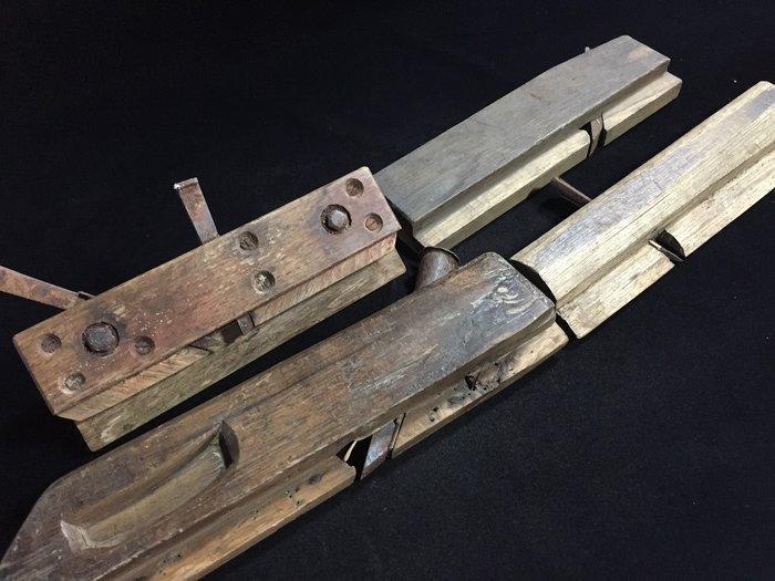 Japanese - Beeld, Set of 7 / Carpenter Tool Kanna Special, Antiek en Kunst, Antiek | Speelgoed