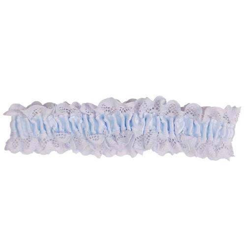 Kousenband bruid blauw met kant NIEUW, Kleding | Dames, Trouwkleding en Trouwaccessoires, Blauw, Nieuw, Ophalen of Verzenden