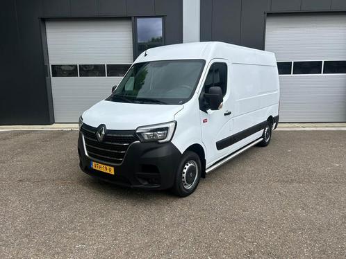 Renault Master T35 2.3 dCi 180 pk l 2 h 3 euro 6, Auto's, Bestelauto's, Dealer onderhouden, Lease, Blauw, Handgeschakeld, Wit