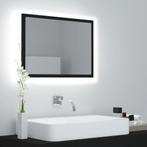 vidaXL Badkamerspiegel LED 60x8,5x37 cm acryl zwart, Verzenden, Nieuw