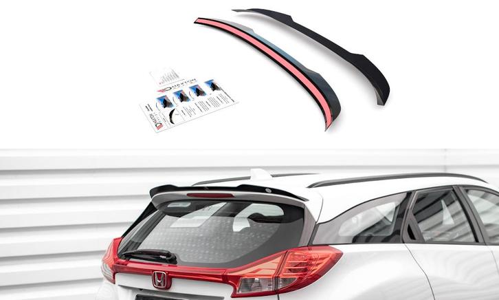Spoiler Honda Civic Tourer MK9 Maxton Glans Zwart, Auto-onderdelen, Carrosserie en Plaatwerk, Ophalen of Verzenden