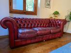Sofa - Leder - Chesterfield 3-zits, Antiek en Kunst, Curiosa en Brocante