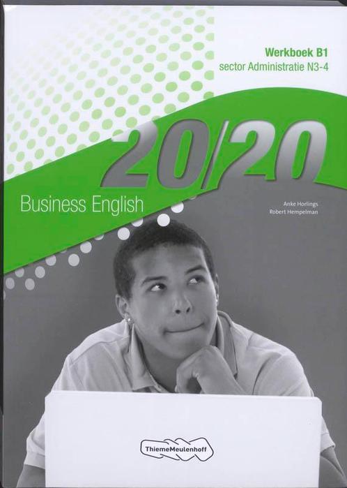 2020 Business English Sector administratie N3  9789006814514, Boeken, Economie, Management en Marketing, Zo goed als nieuw, Verzenden