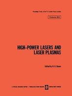 High-Power Lasers and Laser Plasmas / Moshchnye. Basov, G.., Basov, N. G., Zo goed als nieuw, Verzenden