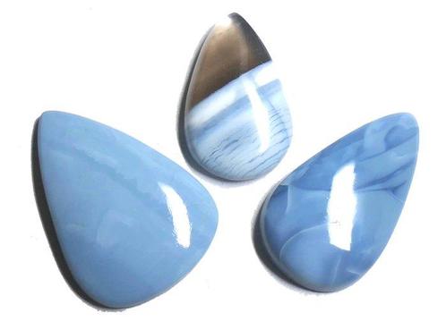 Zonder Minimumprijs - 3 pcs Opaal - 77.94 ct -, Verzamelen, Mineralen en Fossielen