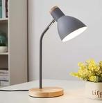 Houten Nordic Tafellamp – Flexibele LED Bureaulamp E27, Huis en Inrichting, Lampen | Tafellampen, Verzenden, Nieuw