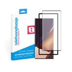 Gehard glas Hoesje voor Samsung Galaxy Note 20 Ultra Zwart, Nieuw, Bescherming