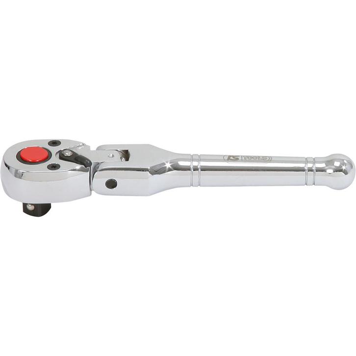 KS Tools 3/8 CHROMEplus Omschakelbare Ratel Flexibele Kop, Auto diversen, Autogereedschap, Nieuw, Verzenden