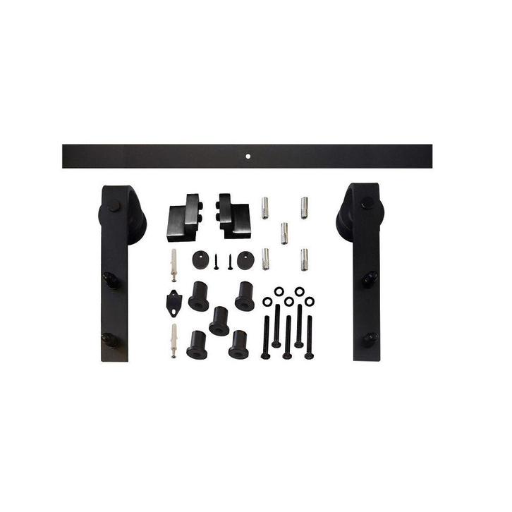 Intersteel Schuifdeursysteem Basic - mat zwart, Doe-het-zelf en Verbouw, Deuren en Horren, Nieuw, Verzenden