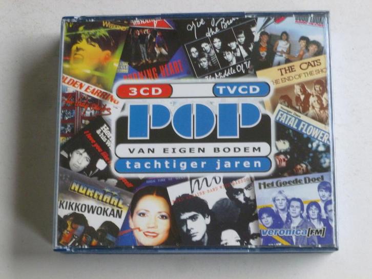 Pop van Eigen Bodem - Tachtiger Jaren (3 CD), Cd's en Dvd's, Cd's | Pop, Zo goed als nieuw, Verzenden