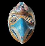 Balinese masker van hout – polychroom afgewerkt – Bali -, Antiek en Kunst, Kunst | Niet-Westerse kunst