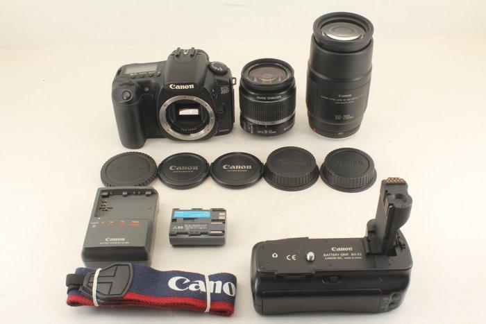 Canon 20DEFS 18-55mm F/3.5-5.6USMEF 90-300mm F/4.5-5.6, Audio, Tv en Foto, Fotocamera's Digitaal