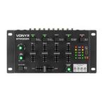 Retourdeal - Vonyx STM3025B mixer 4-kanaals met Bluetooth en, Muziek en Instrumenten, Dj-sets en Draaitafels, Zo goed als nieuw