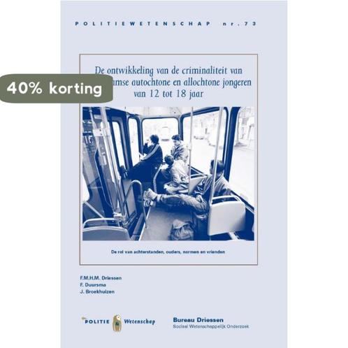De ontwikkeling van de criminaliteit van Rotterdamse, Boeken, Economie, Management en Marketing, Zo goed als nieuw, Verzenden