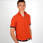 -32% Q1905  Q1905 Polo shirt stroke rood  maat 4XL, Kleding | Heren, Verzenden, Nieuw, Oranje