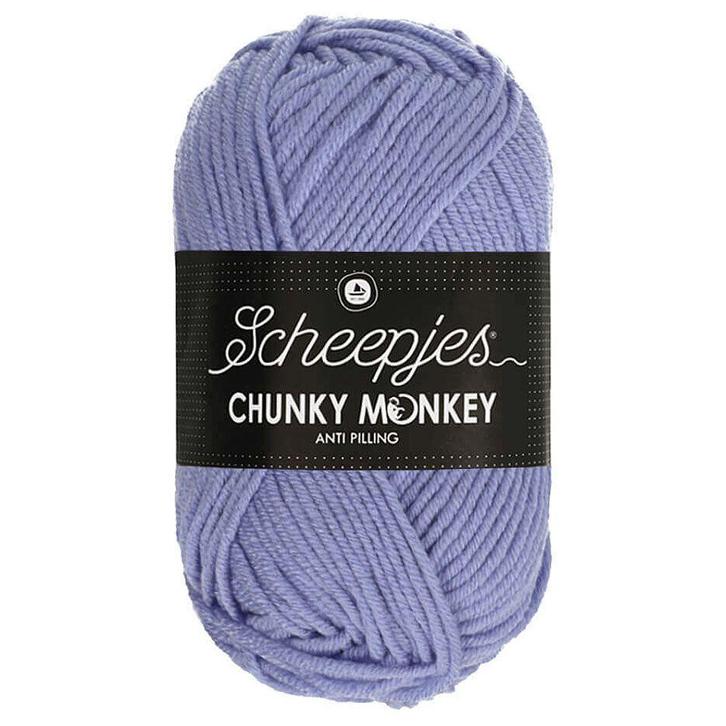 Scheepjes Chunky Monkey - 1188 mauve - Acryl Garen, Hobby en Vrije tijd, Breien en Haken, Ophalen of Verzenden