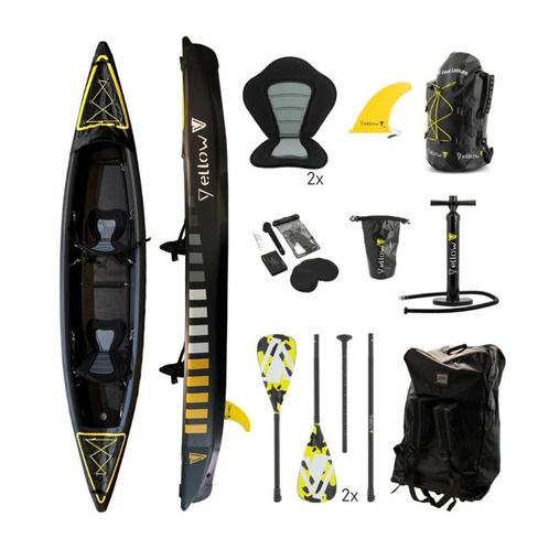 YellowV Opblaasbare Kajak 2 pers., Watersport en Boten, Bootonderdelen, Nieuw, Zeilboot of Motorboot, Ophalen of Verzenden