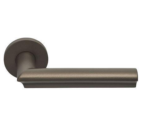 Deurklink David Rockwell ECLIPSE DR102-G op rozet brons, Doe-het-zelf en Verbouw, Hang- en Sluitwerk