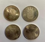 Nederland. Juliana Regina. 10 Gulden (4 stuks) (Zonder