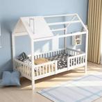 Kinderbed 90x200 cm – Houten Cottage Bed met Lattenbodem, Kinderen en Baby's, Kinderkamer | Bedden, Verzenden, Nieuw