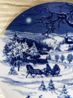 Meissen - Wandbord - Porselein - Meissen – winterlandschap
