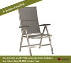Stern Cardiff klapstoel RVS/textileen - Antraciet, Ophalen of Verzenden, Nieuw, Overige materialen