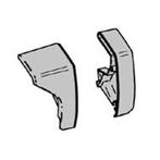 Thule LH&RH endcap leadrail 6200 ano, Caravans en Kamperen, Ophalen of Verzenden, Nieuw, Thule