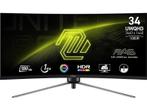 MSI - UWQHD  Monitor - 34 inch, Computers en Software, Monitoren, MSI, Verzenden, VA, Nieuw