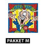 Abraham feestartikelen pakket - 50 Abraham versiering, Ophalen of Verzenden, Nieuw
