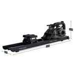 Fluid Rower Apollo Plus Roeitrainer - Zwart - Gratis, Verzenden, Nieuw, Roeitrainer