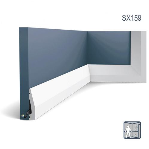 Orac Decor SX159 AXXENT Multifunctionele plint Wandlijst, Doe-het-zelf en Verbouw, Plinten en Afwerking, Nieuw, Verzenden