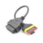 Benelli 6 Pins OBD - 16 Pins OBD2 Verloopkabel Motorfiets, Verzenden, Nieuw