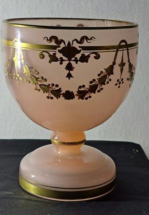 Vaas - Opaline glas - Napoleon III, Antiek en Kunst, Antiek | Glas en Kristal