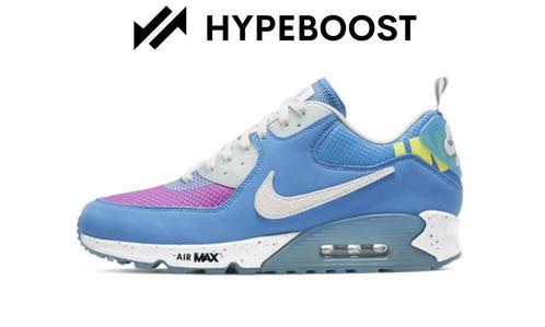 ≥ Nike Air Max 90 20 Undefeated Blue Mt 45 t/m 47 — Schoenen — Marktplaats