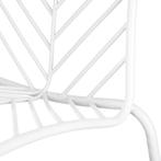 Mica Decorations Grasse Tuinstoel - L56 x B56 x H81 cm -, Huis en Inrichting, Verzenden, Nieuw