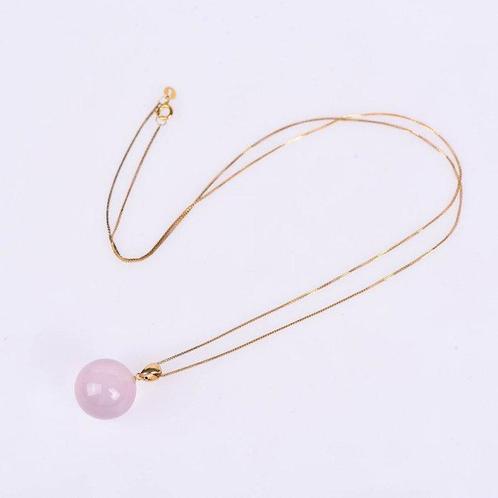 Zonder Minimumprijs - Ketting met hanger - 18 karaat Geel, Sieraden, Tassen en Uiterlijk, Antieke sieraden